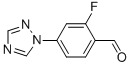 2-FLUORO-4-(1H-1,2,4-TRIAZOL-1-YL)BENZALDEHYDE CAS#: 433920-89-9