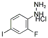 2-FLUORO-4-IODOPHENYLHYDRAZINE HYDROCHLORIDE CAS#: 502496-29-9