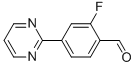 2-FLUORO-4-(PYRIMIDIN-2-YL)BENZALDEHYDE CAS#: 433920-96-8