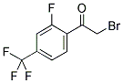 2-FLUORO-4-(TRIFLUOROMETHYL)PHENACYL BROMIDE CAS#: 537050-12-7