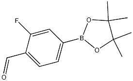 2-Fluoro-4-(4,4,5,5-tetramethyl-1,3,2-dioxaborolan-2-yl)benzaldehyde CAS#: 503176-50-9