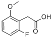 2-Fluoro-6-methoxyphenylaceticacid CAS#: 500912-19-6