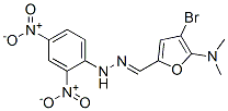 2-Furancarboxaldehyde, 4-bromo-5-(dimethylamino)-, (2,4-dinitrophenyl)hydrazone (9CI) CAS#: 471265-26-6