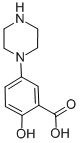 2-HYDROXY-5-PIPERAZIN-1-YL-BENZOIC ACID CAS#: 446831-30-7