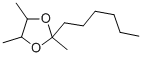 2-Hexyl-2,4,5-trimethyl-1,3-dioxolane CAS#: 5420-94-0