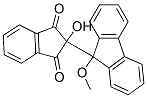 2-Hydroxy-2-(9-methoxy-9H-fluoren-9-yl)-1H-indene-1,3(2H)-dione CAS#: 50616-96-1