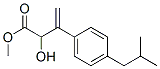 2-Hydroxy-3-(p-isobutylphenyl)-3-butenoic acid methyl ester CAS#: 53600-17-2