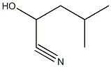 2-Hydroxy-4-methylvaleronitrile CAS#: 54129-53-2