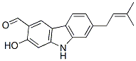 2-Hydroxy-7-(3-methyl-2-butenyl)-9H-carbazole-3-carbaldehyde CAS#: 58523-27-6