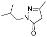 2-ISOBUTYL-5-METHYL-2,4-DIHYDRO-3H-PYRAZOL-3-ONE CAS#: 401465-31-4