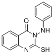 2-MERCAPTO-3-PHENYLAMINO-3H-QUINAZOLIN-4-ONE CAS#: 5958-14-5
