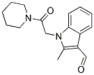 2-METHYL-1-(2-OXO-2-PIPERIDIN-1-YL-ETHYL)-1H-INDOLE-3-CARBALDEHYDE CAS#: 433693-53-9