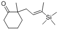 2-METHYL-2-(3-TRIMETHYLSILANYL-BUT-2-ENYL)-CYCLOHEXANONE CAS#: 52815-01-7