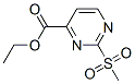 2-Methanesulfonyl-pyrimidine-4-carboxylic acid ethyl ester CAS#: 503072-46-6