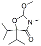 2-Methoxy-3-methyl-5,5-bis(1-methylethyl)oxazolidin-4-one CAS#: 56440-38-1
