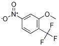 2-Methoxy-4-nitro-1-(trifluoromethyl)benzene CAS#: 453560-74-2