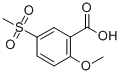 2-Methoxy-5-(methylsulfonyl)benzoic acid CAS#: 50390-76-6