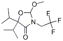 2-Methoxy-5,5-bis(1-methylethyl)-3-(2,2,2-trifluoroethyl)oxazolidin-4-one CAS#: 56440-39-2