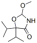 2-Methoxy-5,5-bis(1-methylethyl)oxazolidin-4-one CAS#: 56440-37-0