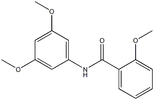 2-Methoxy-N-(3,5-diMethoxyphenyl)benzaMide, 97% CAS#: 419554-15-7