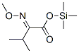 2-(Methoxyimino)-3-methylbutanoic acid trimethylsilyl ester CAS#: 55493-95-3