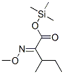 2-(Methoxyimino)-3-methylpentanoic acid trimethylsilyl ester CAS#: 55494-02-5