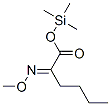 2-(Methoxyimino)hexanoic acid trimethylsilyl ester CAS#: 55494-01-4