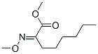 2-(Methoxyimino)octanoic acid methyl ester CAS#: 55590-72-2