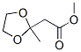 2-Methyl-1,3-dioxolane-2-acetic acid methyl ester CAS#: 56446-60-7