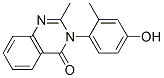 2-Methyl-3-(2-methyl-4-hydroxyphenyl)quinazoline-4(3H)-one CAS#: 5060-52-6