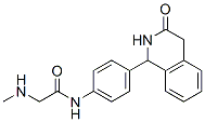 2-(Methylamino)-4'-(3-oxo-1,2,3,4-tetrahydroisoquinolin-1-yl)acetanilide CAS#: 54087-44-4