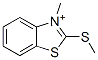 2-(Methylthio)-3-methylbenzothiazole-3-ium CAS#: 46045-65-2