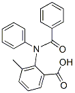 2-(N-Benzoylanilino)-3-methylbenzoic acid CAS#: 50405-25-9