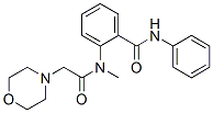 2-(N-Methyl-2-morpholinoacetylamino)-N-phenylbenzamide CAS#: 55707-69-2