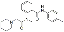 2-(N-Methyl-2-piperidinoacetylamino)-N-(p-tolyl)benzamide CAS#: 55707-74-9