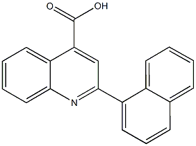 2-NAPHTHALEN-1-YL-QUINOLINE-4-CARBOXYLIC ACID CAS#: 6265-23-2