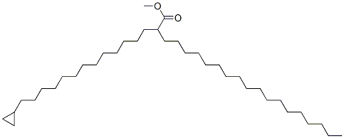 2-Octadecyl-15-cyclopropylpentadecanoic acid methyl ester CAS#: 55517-72-1