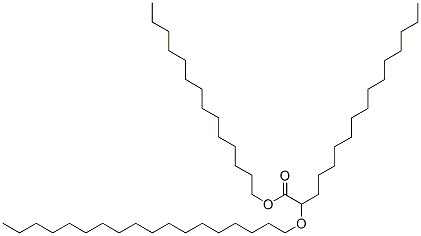 2-(Octadecyloxy)palmitic acid tetradecyl ester CAS#: 56599-98-5