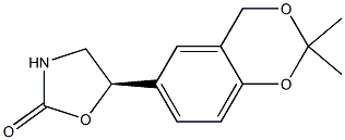 2-Oxazolidinone, 5-(2,2-diMethyl-4H-1,3-benzodioxin-6-yl)-, (5R)- CAS#: 452339-73-0