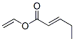 2-Pentenoic acid ethenyl ester CAS#: 54519-06-1