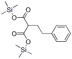 (2-Phenylethyl)malonic acid bis(trimethylsilyl) ester CAS#: 55887-54-2