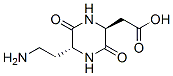 2-Piperazineacetic acid, 5-(2-aminoethyl)-3,6-dioxo-, (2S,5R)- (9CI) CAS#: 499775-01-8
