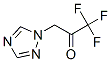 2-Propanone, 1,1,1-trifluoro-3-(1H-1,2,4-triazol-1-yl)- CAS#: 522634-27-1