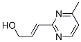 2-Propen-1-ol, 3-(4-methyl-2-pyrimidinyl)-, (2E)- (9CI) CAS#: 545421-30-5