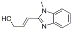 2-Propen-1-ol,3-(1-methyl-1H-benzimidazol-2-yl)-,(2E)-(9CI) CAS#: 545421-26-9