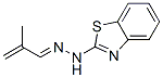 2-Propenal,2-methyl-,2-benzothiazolylhydrazone(9CI) CAS#: 59972-83-7