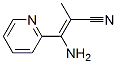 2-Propenenitrile, 3-amino-2-methyl-3-(2-pyridinyl)- CAS#: 55330-49-9