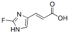 2-Propenoicacid,3-(2-fluoro-1H-imidazol-4-yl)-,(2E)-(9CI) CAS#: 464924-55-8