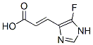 2-Propenoicacid,3-(5-fluoro-1H-imidazol-4-yl)-,(2E)-(9CI) CAS#: 464924-70-7