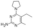 2-Pyrimidinamine,5-ethyl-4-methyl-6-(1-pyrrolidinyl)-(9CI) CAS#: 424803-29-2